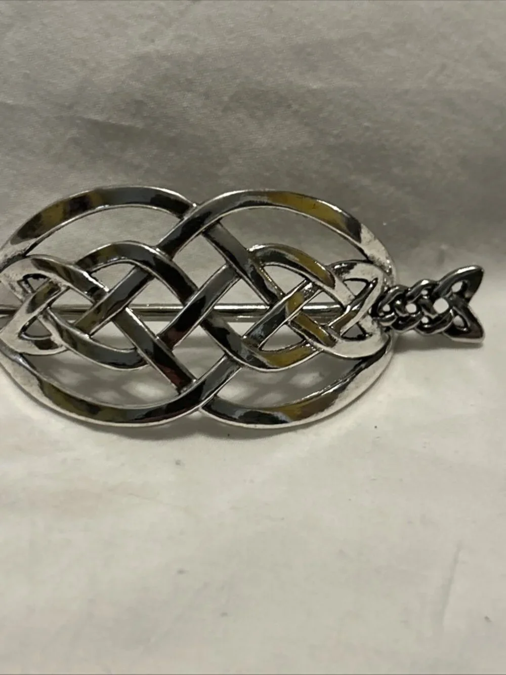 Celtic Knot Infinity Hair Clip Hair Pin Hair Accessories W/pin All Types Hair